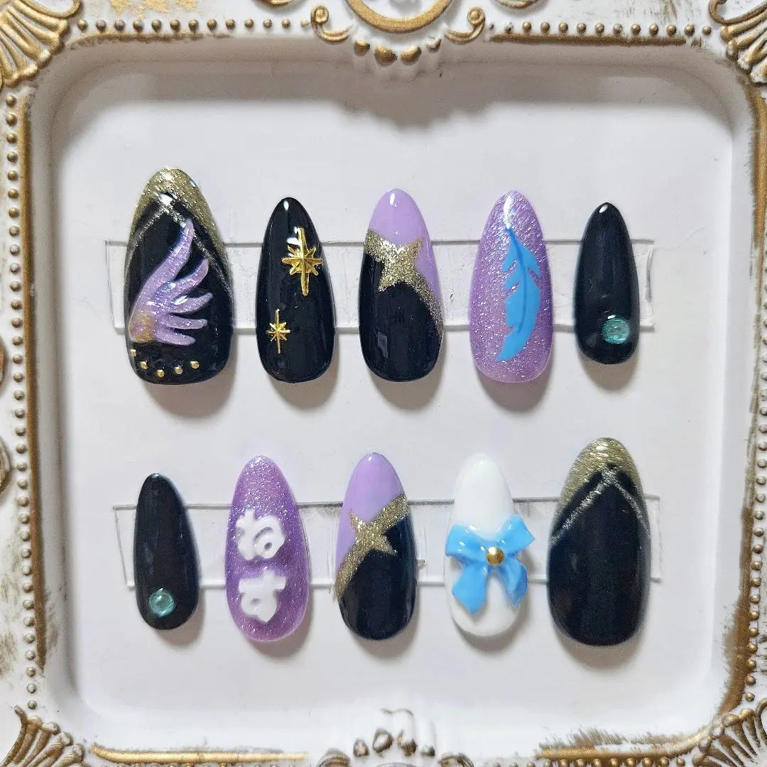 [No. 47] Nijisanji Sakaki Nes Image Nail Tip