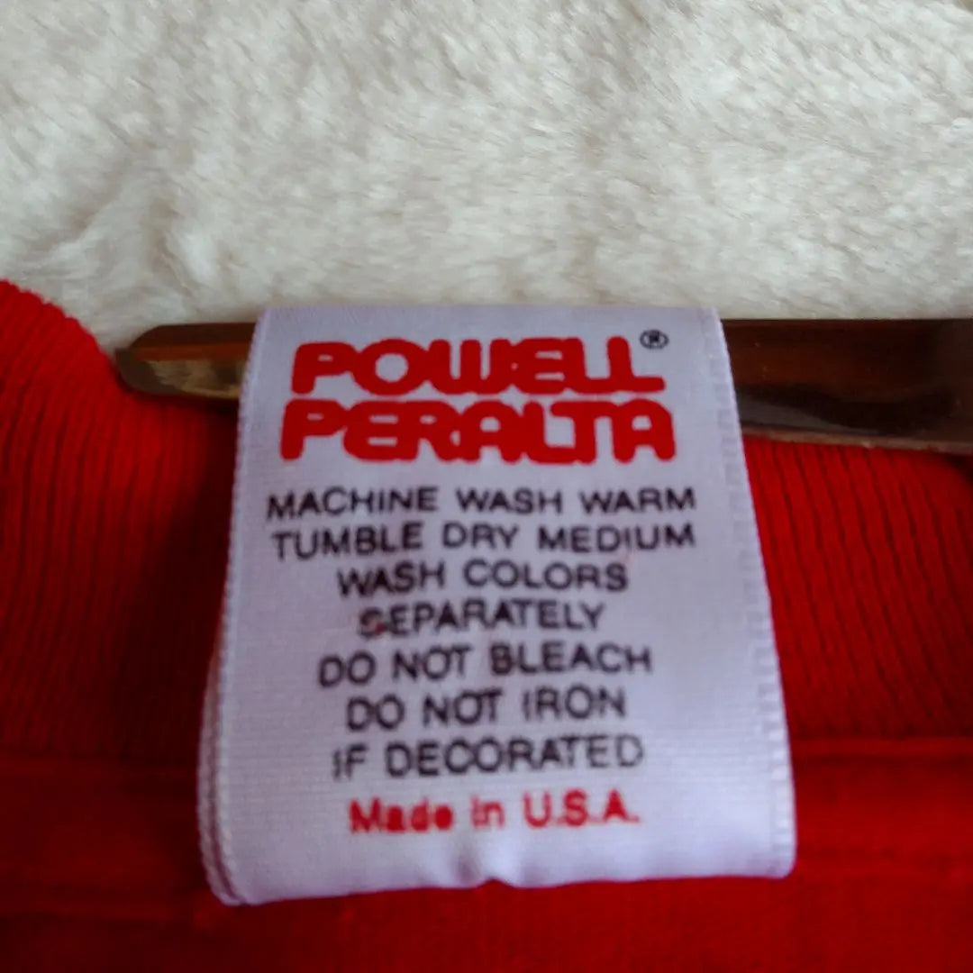 Powell Peralta Tony Hawk Long T Made in USA 90s SizeS Red