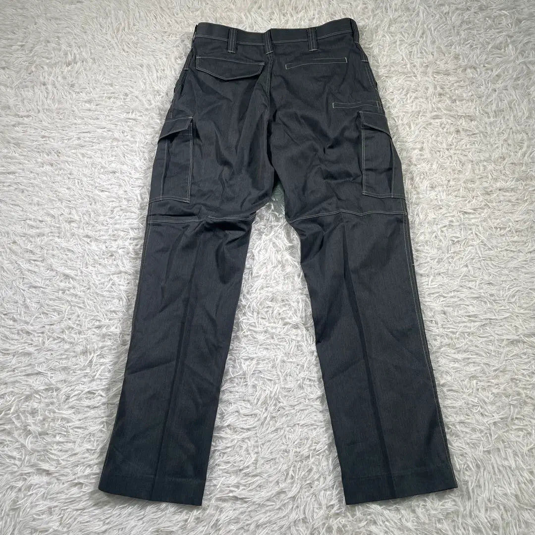 [COCOS Nobuoka] Work pants, 'L equivalent', Cargo pants, Dark gray, Workwear