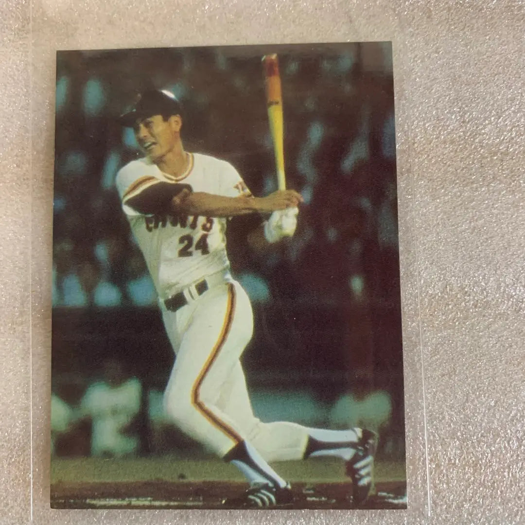 Calbee Professional Baseball Card 1979 Yomiuri Giants Nakahata Kiyoshi