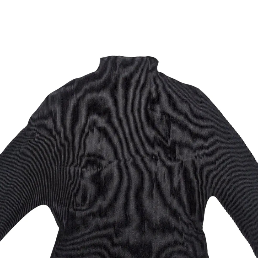 [Rare] Pleated Please Issey Miyake High Neck Pleated Tops