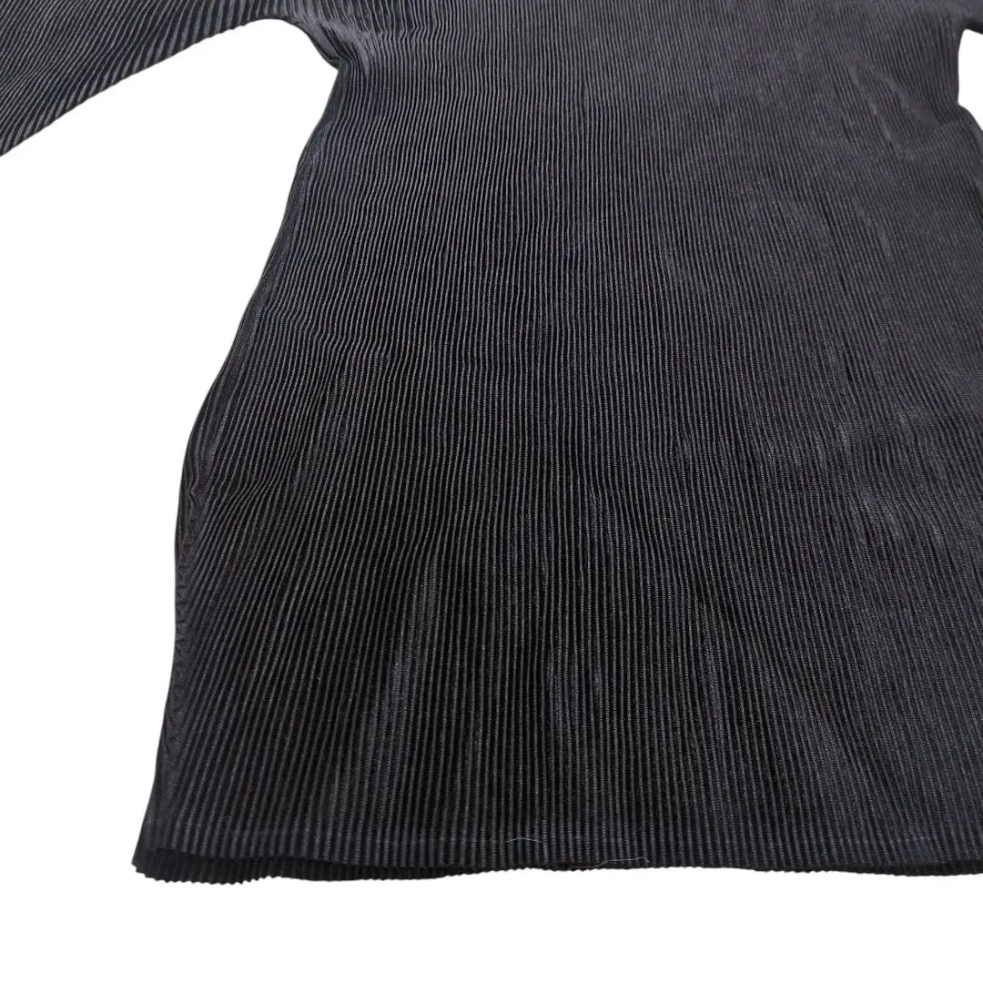 [Rare] Pleated Please Issey Miyake High Neck Pleated Tops