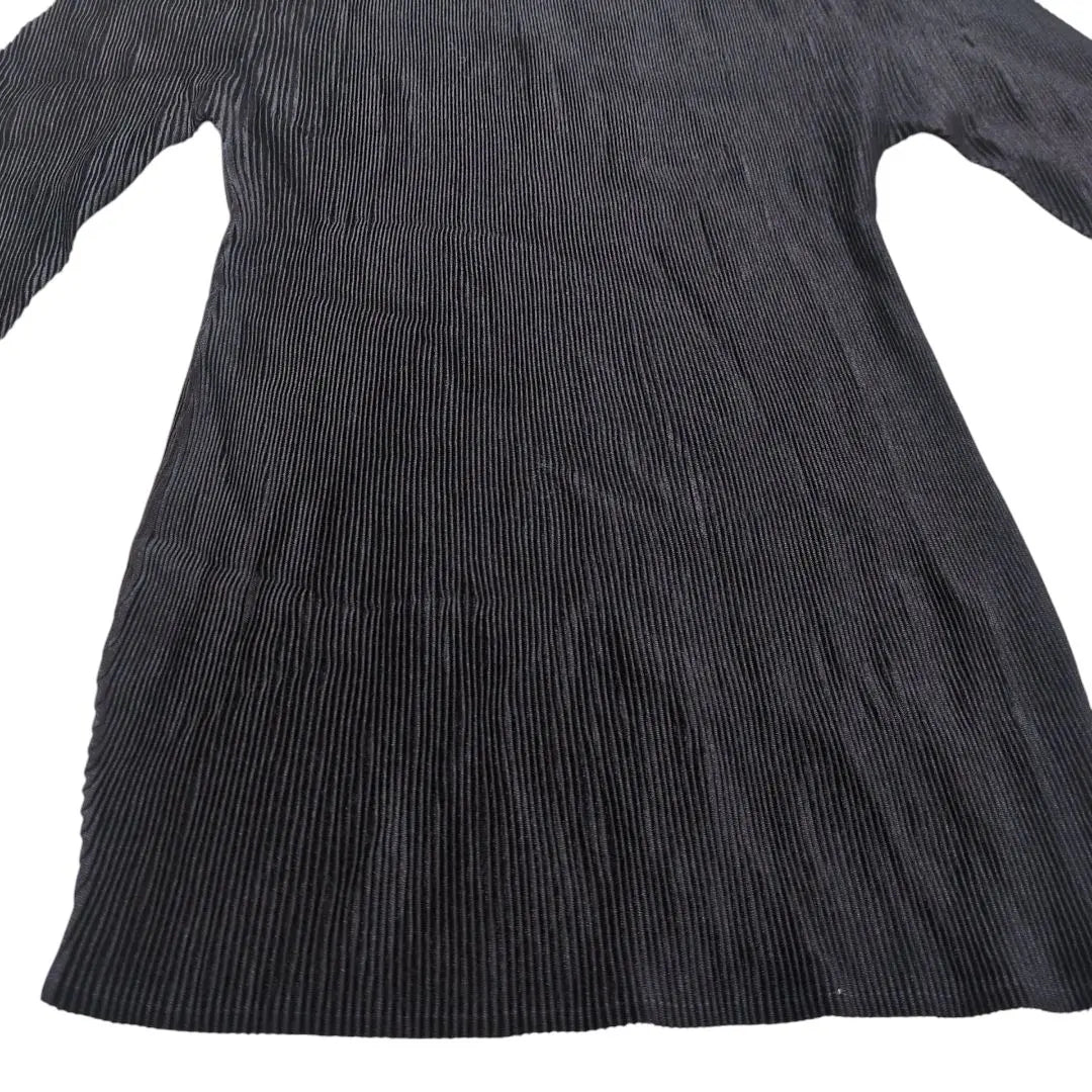 [Rare] Pleated Please Issey Miyake High Neck Pleated Tops