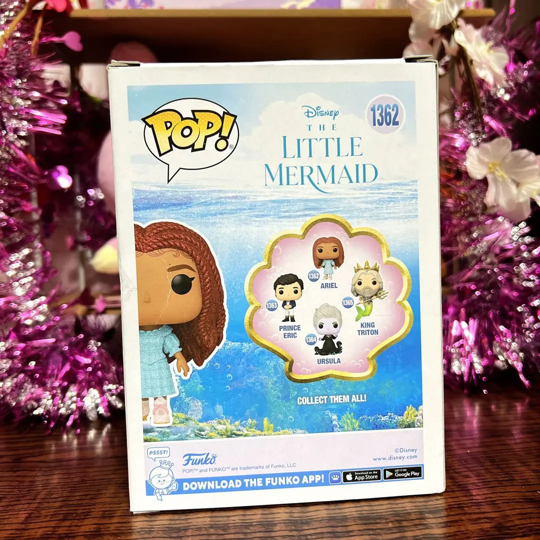 Limited rare FUNKO POP! Little Mermaid Ariel Diamond Limited Edition