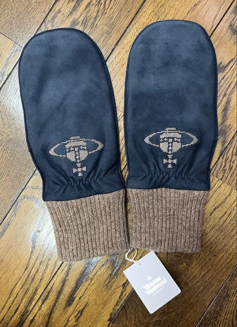 Guantes de piel de oveja para hombre de Vivienne Westwood con etiqueta sin usar