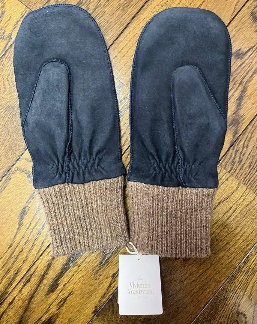 Guantes de piel de oveja para hombre de Vivienne Westwood con etiqueta sin usar