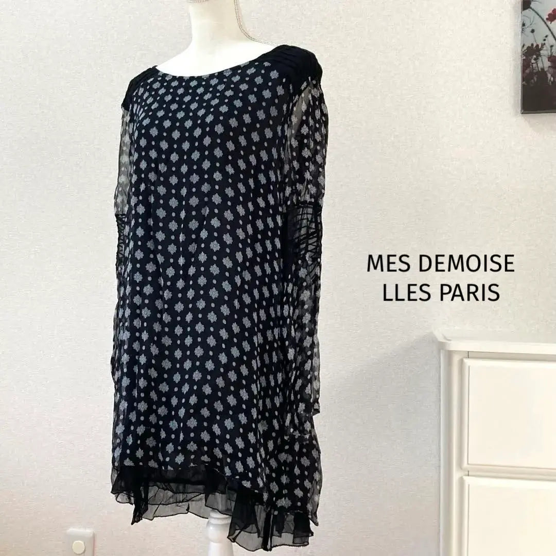 ♡ Mes Demoiselles Paris ♡ Vestido de gasa | ♡ MES DEMOISELLES PARIS ♡ シフォンワンピース