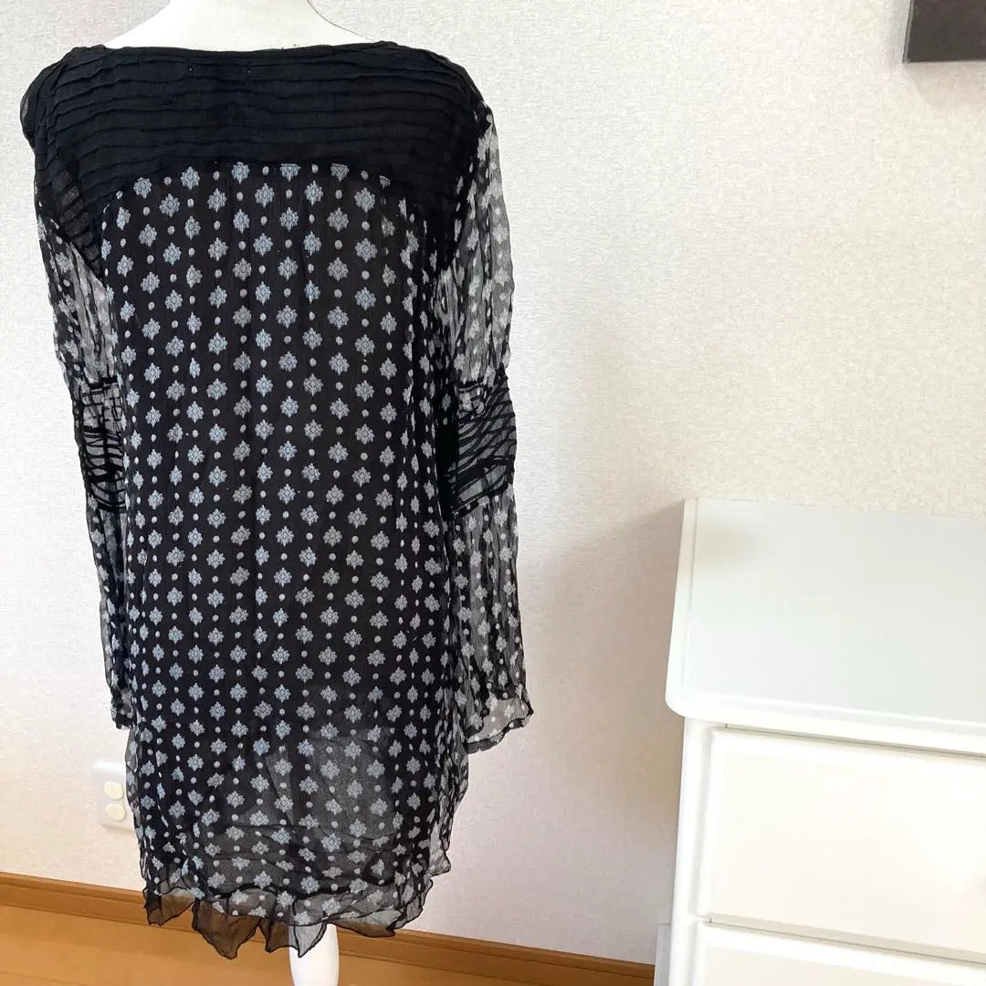 ♡ Mes Demoiselles Paris ♡ Vestido de gasa | ♡ MES DEMOISELLES PARIS ♡ シフォンワンピース