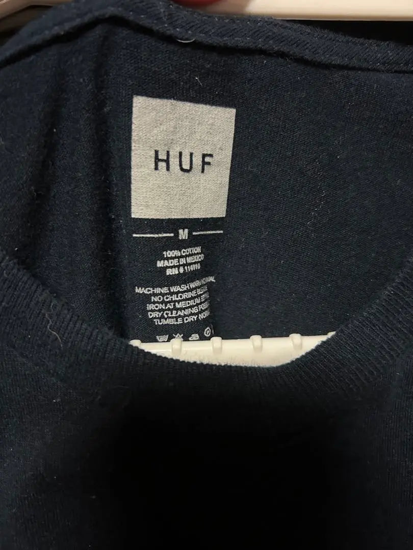 Camiseta HUF talla M negra