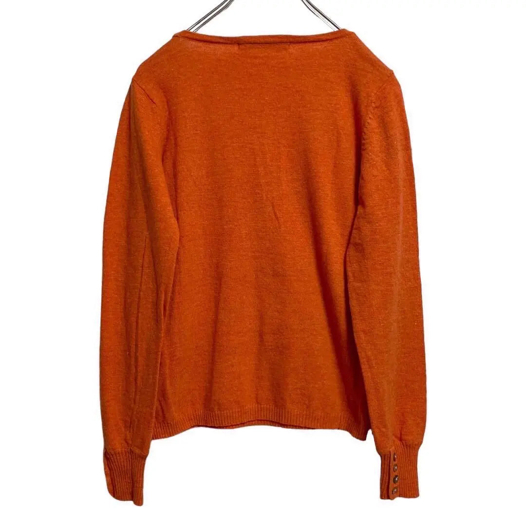 [With unused tag] Periqueur Angora blend knit sweater sleeve button