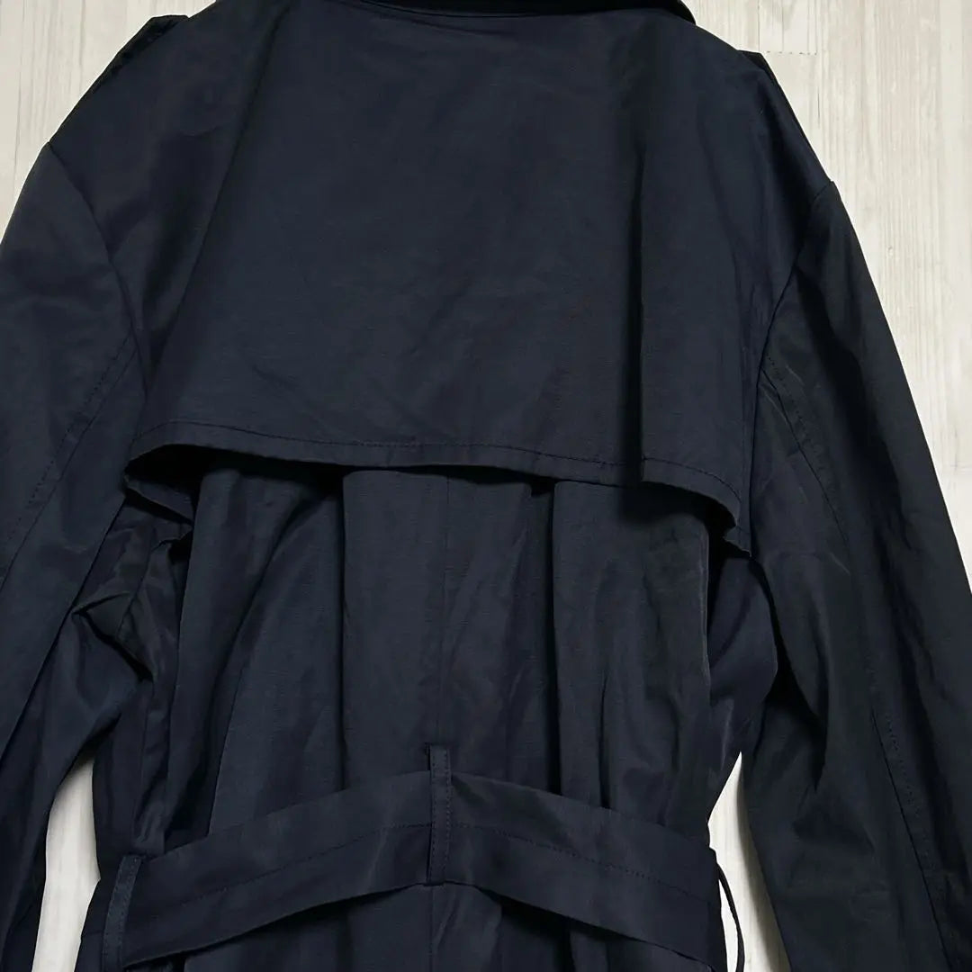 IEDIT Trench Coat Navy LL Size