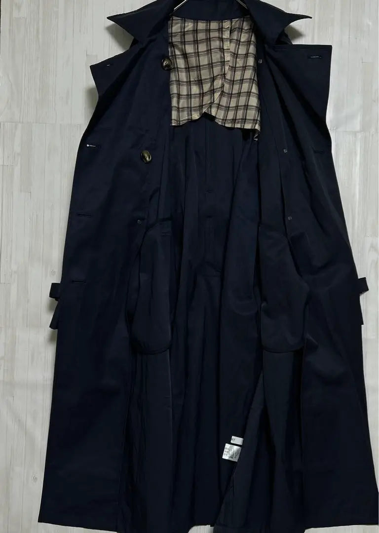 IEDIT Trench Coat Navy LL Size