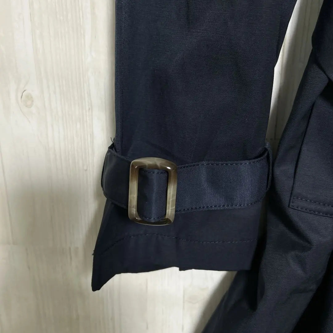 IEDIT Trench Coat Navy LL Size