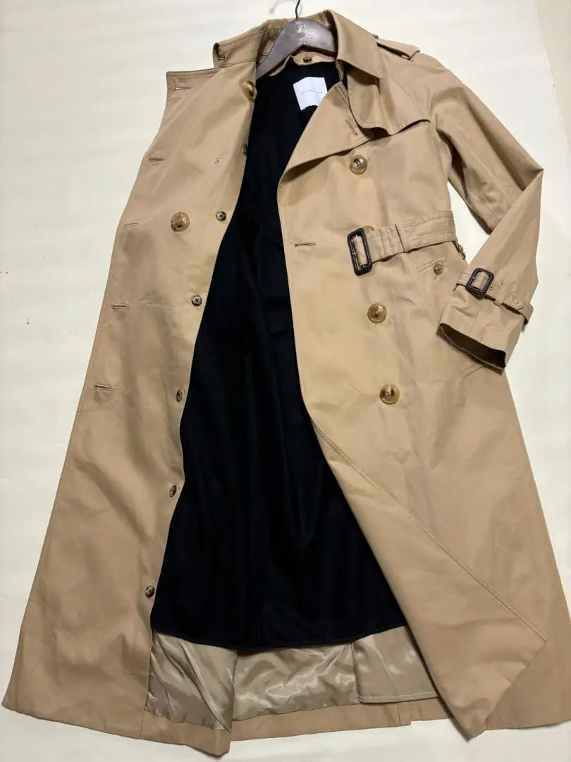 C225 ★ Estonation trench coat 38 Women with wool liner beige | C225★エストネーション トレンチコート38ウールライナー付き 女性用ベージュ