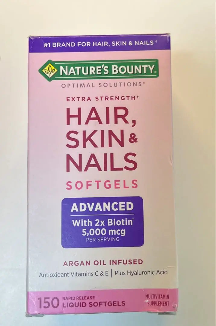 Hair Skin Nail Argan Oil Sesame 150 pieces