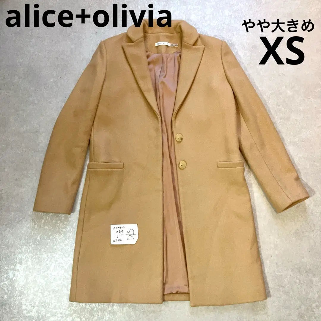 Alice+Olivia, wool coat, long coat