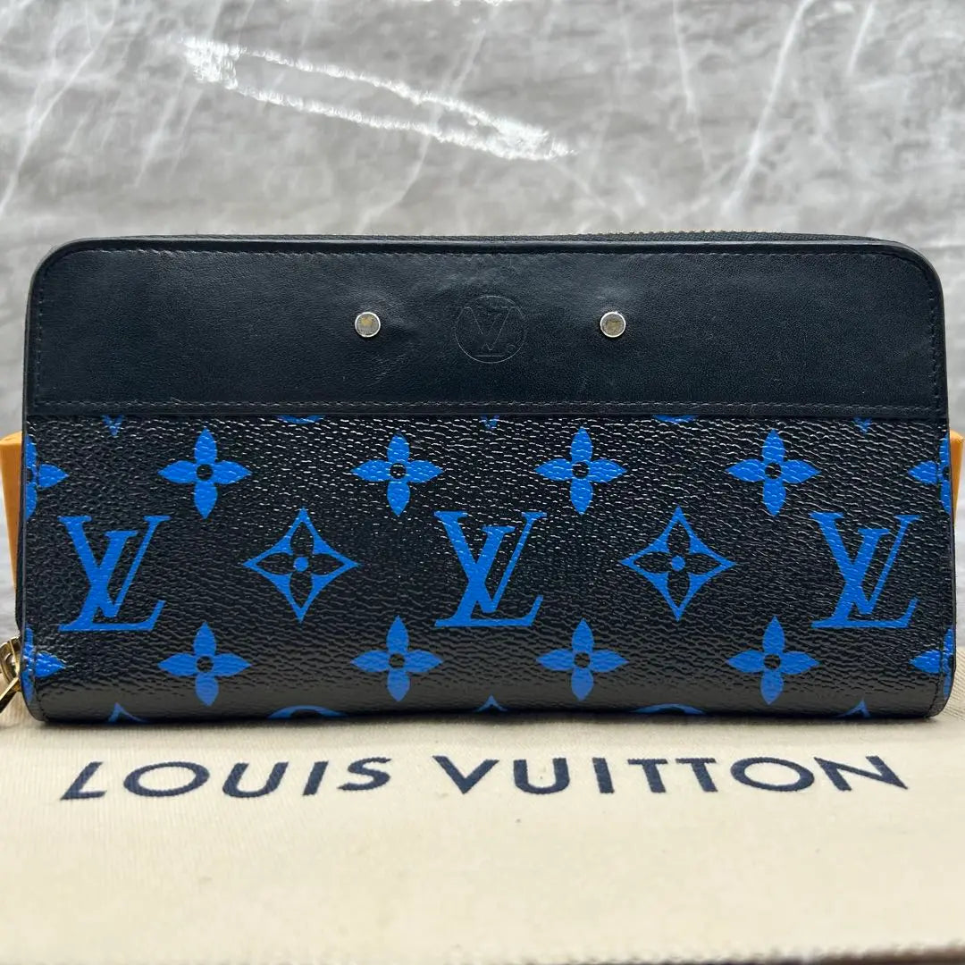 Monedero con cremallera y monograma de edición limitada de LOUIS VUITTON con certificado de autenticidad