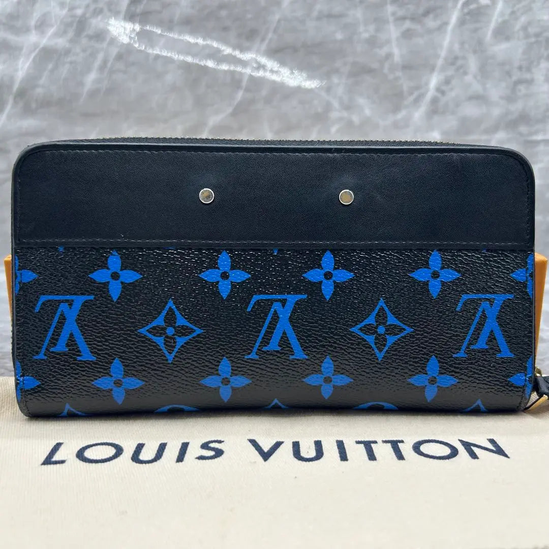 Monedero con cremallera y monograma de edición limitada de LOUIS VUITTON con certificado de autenticidad