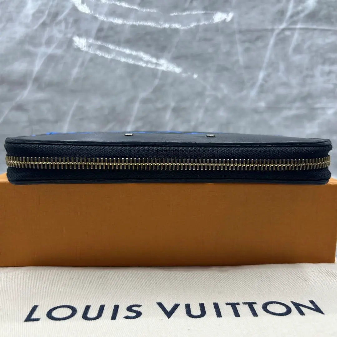 Monedero con cremallera y monograma de edición limitada de LOUIS VUITTON con certificado de autenticidad