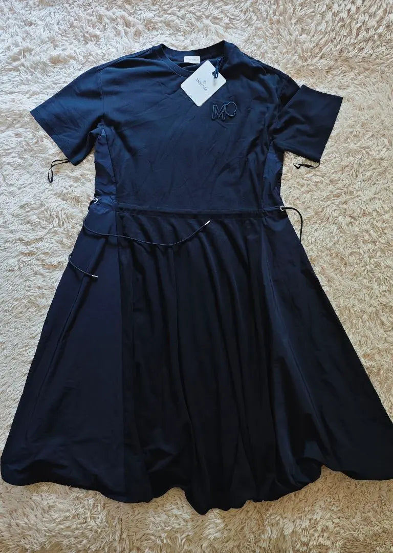 ★With paper tag★Good condition★Dress/One-piece★Navy★SizeL★Moncler★