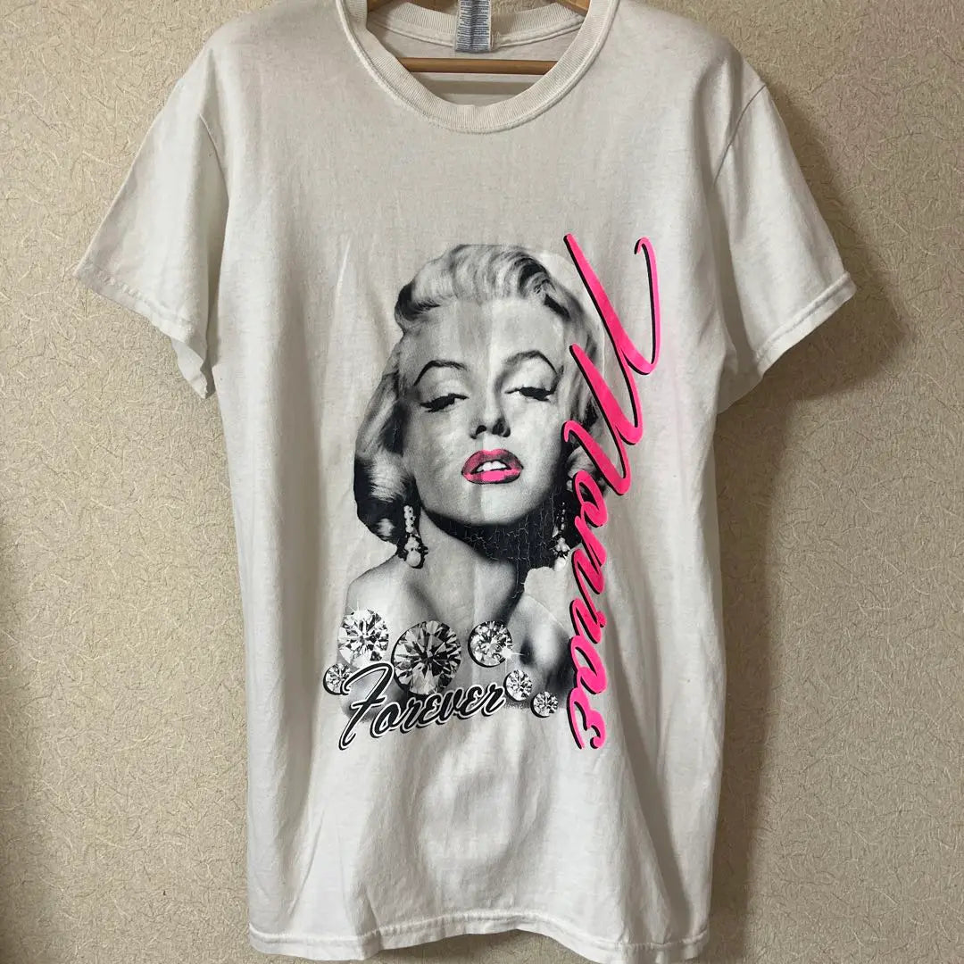 Camiseta Marilyn Monroe GILDAN Vintage Película Actriz Rara S