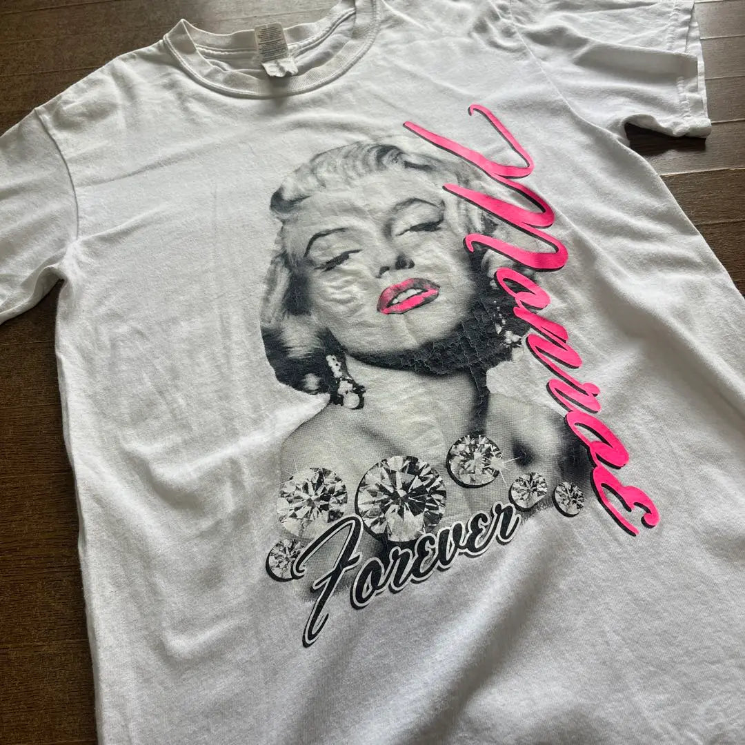 Camiseta Marilyn Monroe GILDAN Vintage Película Actriz Rara S