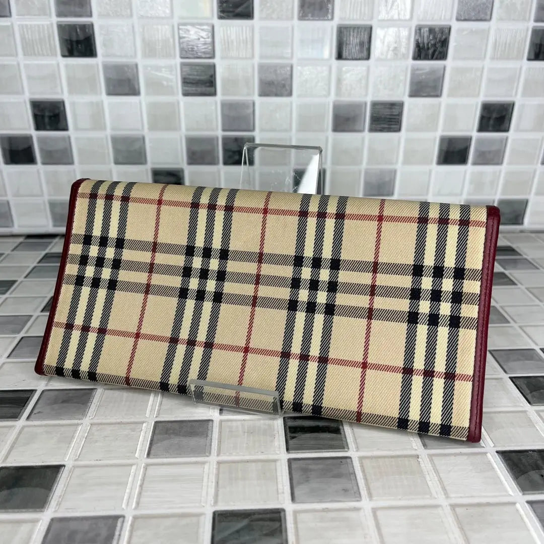 g45 Burberry long wallet bifold wallet