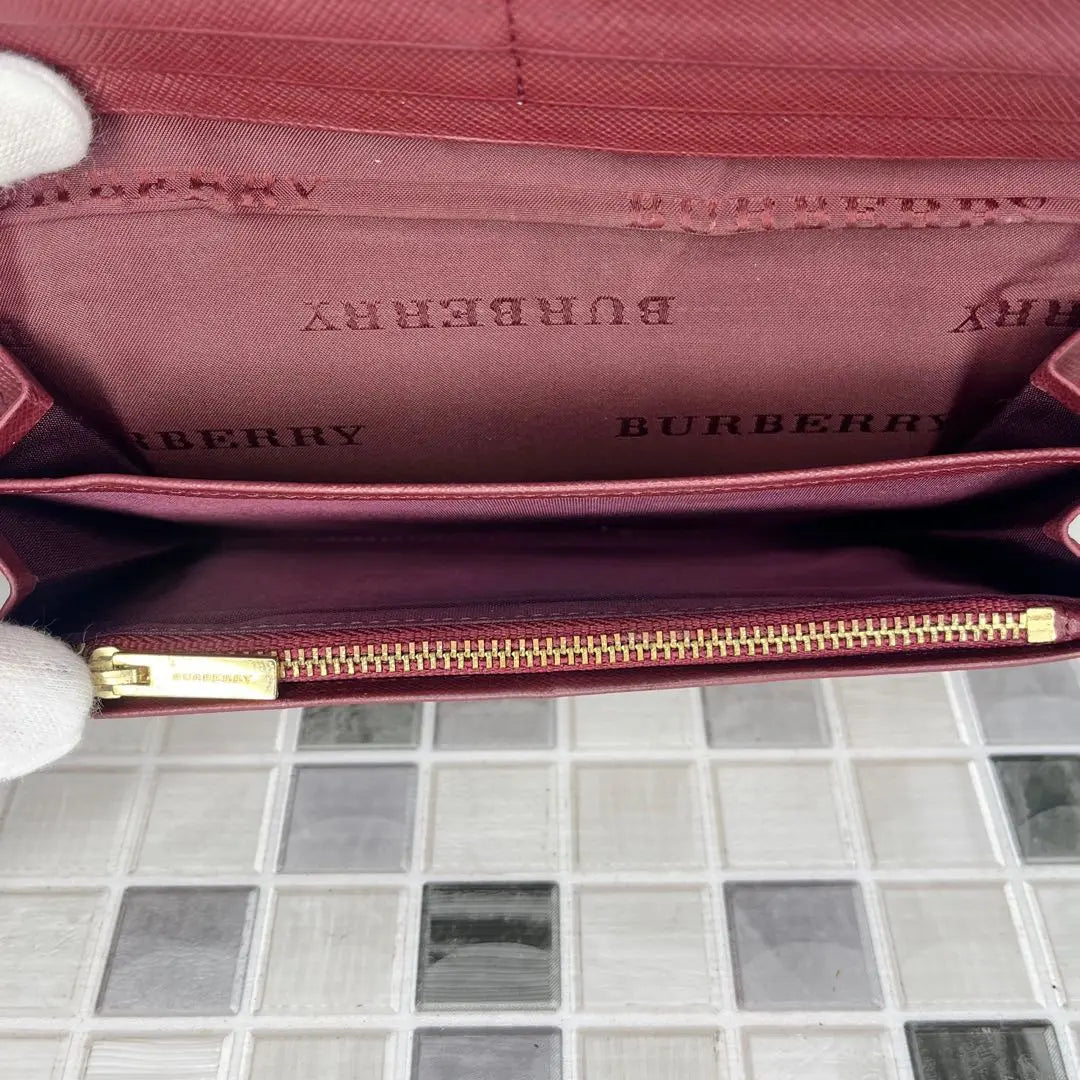 g45 Burberry long wallet bifold wallet