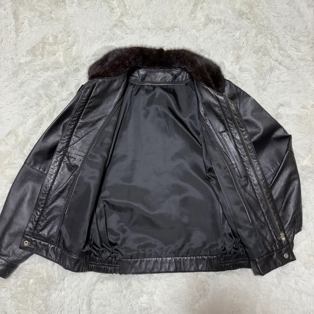 ✨ELITE Elite Leather Jacket Rare Model Black M