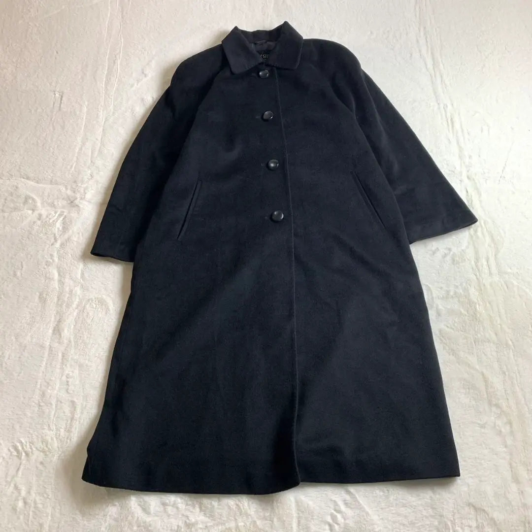 [Long coat, 100% cashmere, formal, weddings, funerals, women's, black, used clothing]