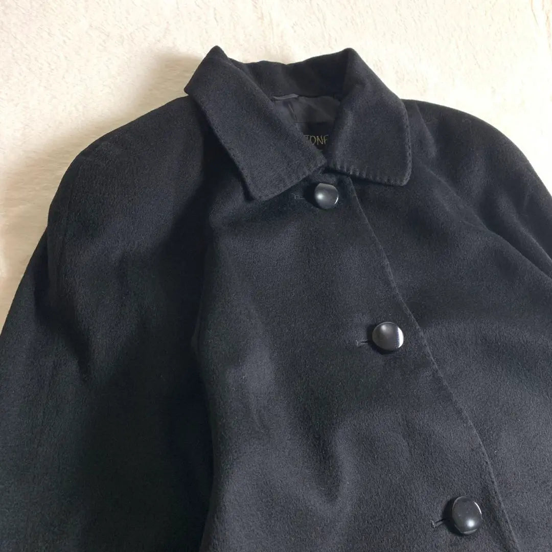 [Long coat, 100% cashmere, formal, weddings, funerals, women's, black, used clothing]