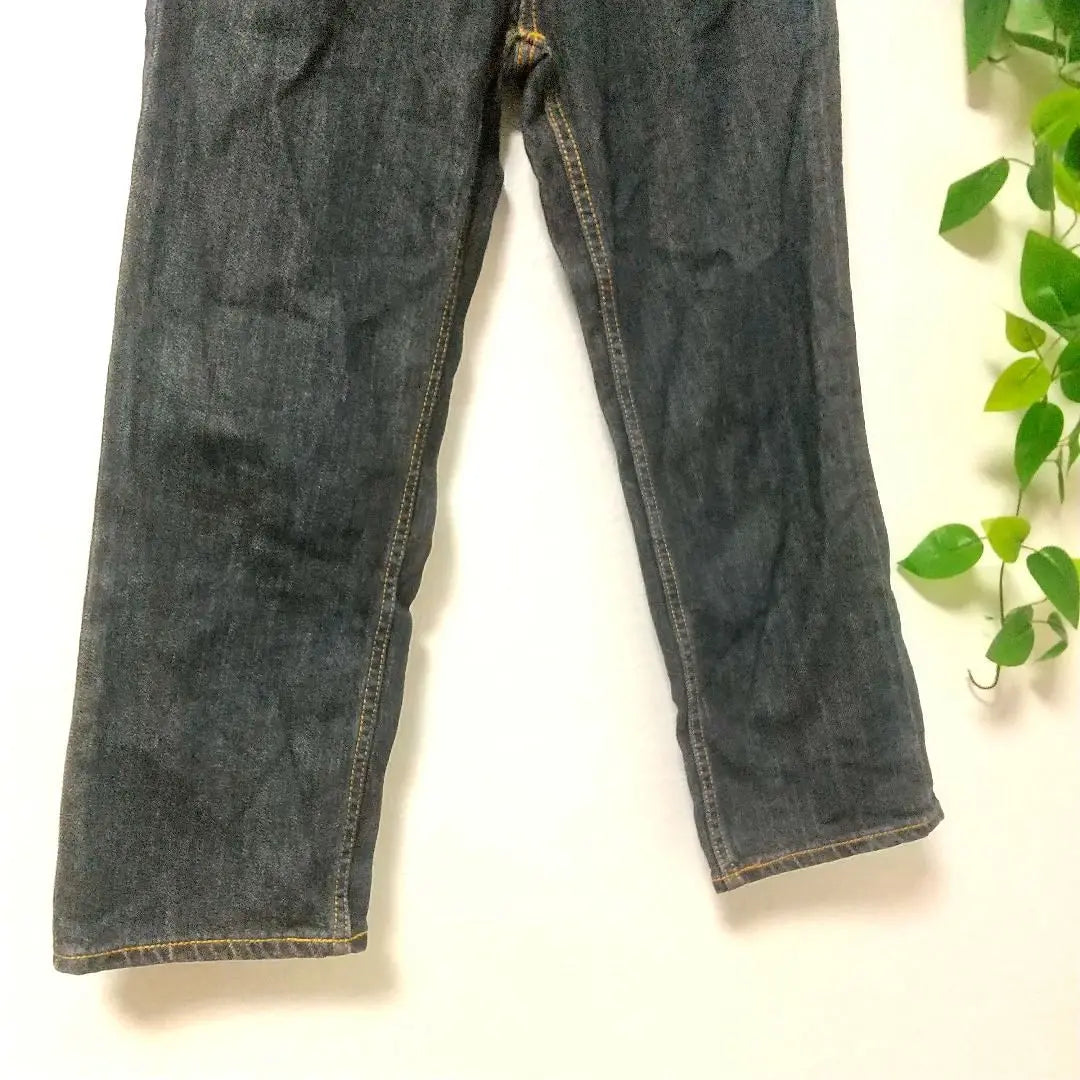 HusHusH Dark Blue Denim Cropped Pants [M] Women's | HusHusH ダークブルーデニム クロップドパンツ 【M】 レディース