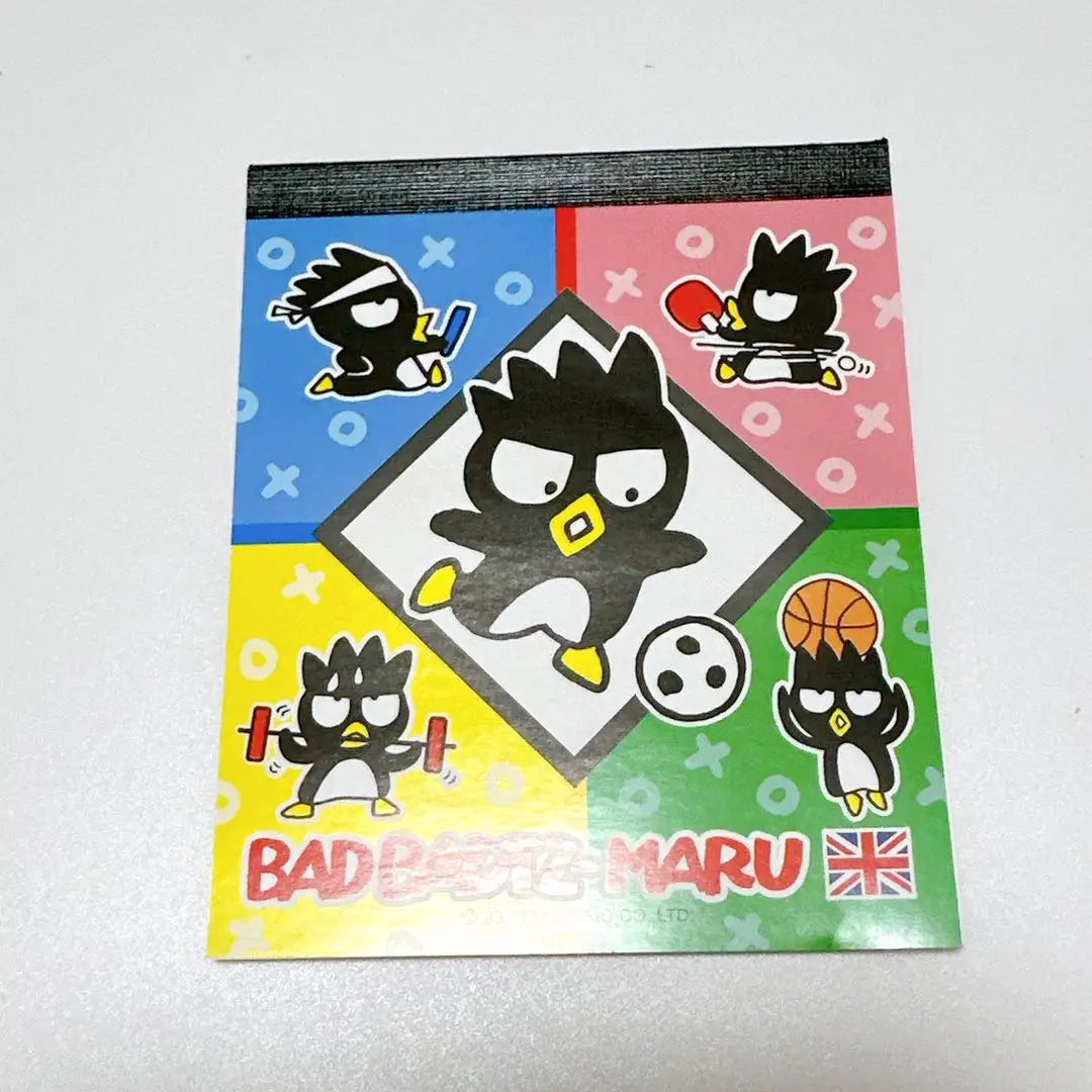 Immediate purchase OK! [Defective product] Sanrio Batsumaru Notepad