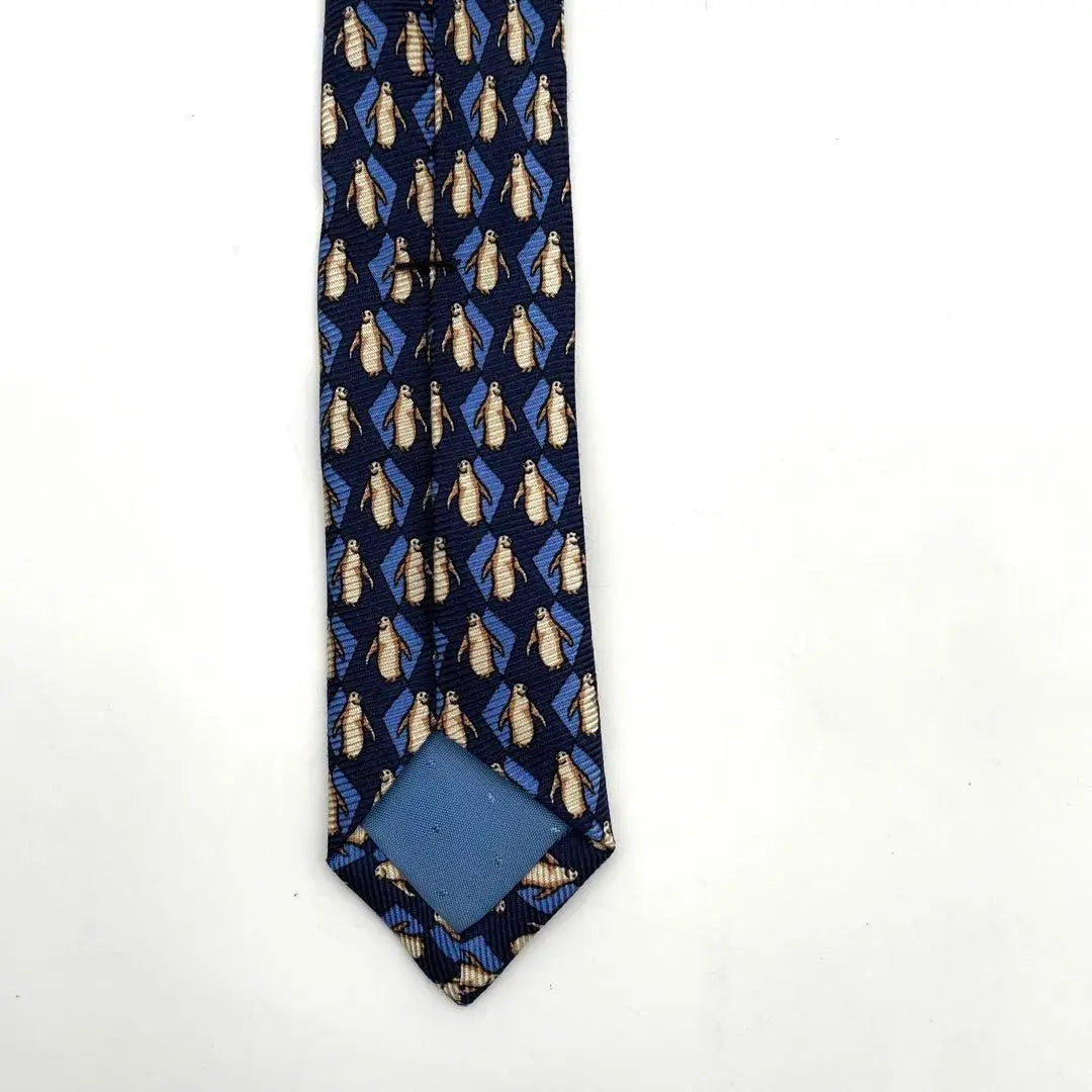 ■Super rare, beautiful condition■ CELINE Penguin tie for men, vintage, vintage clothing