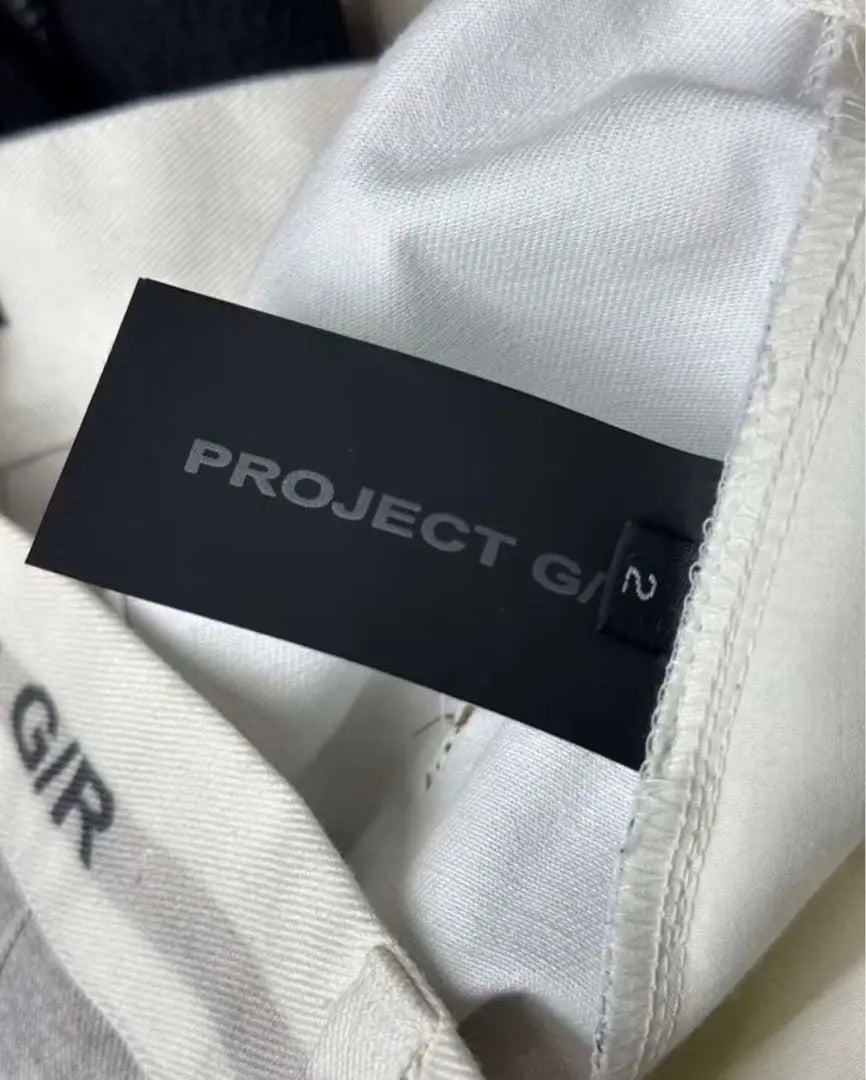 PROJECT G/R TROMPE-L'IL DENIM PANTS 2