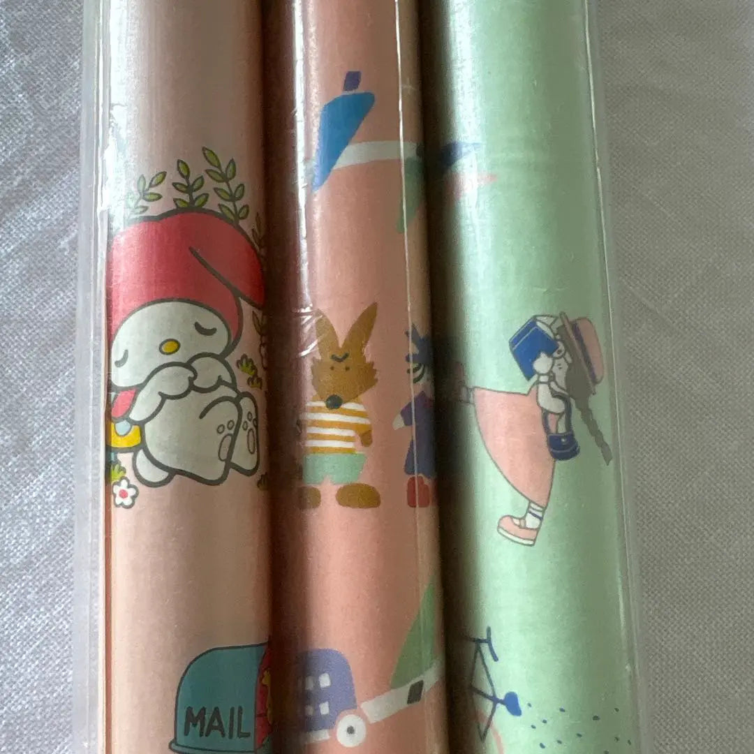 Sanrio My Melody from the time - 3-pack wrapping paper set - Wrapping Sanrio