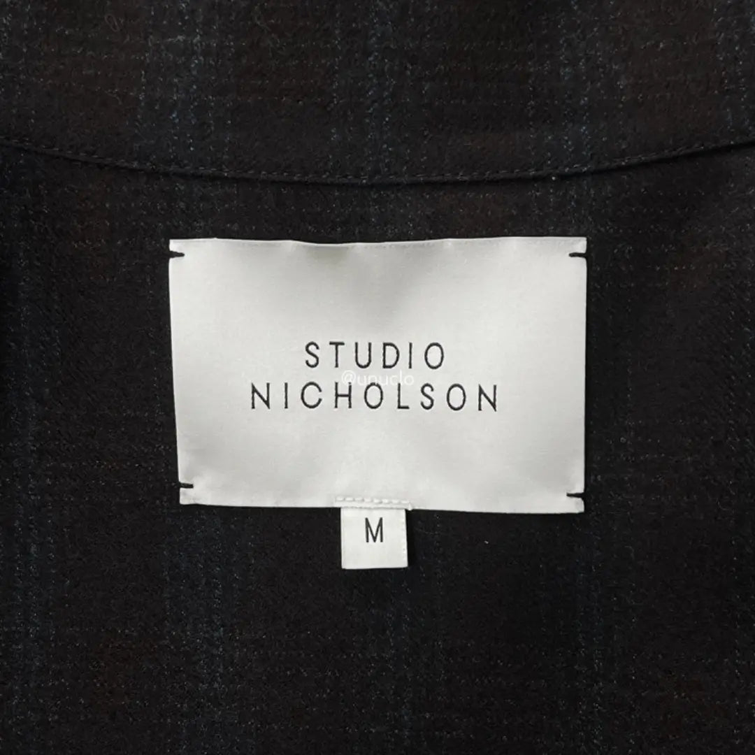 【20AW】ESTUDIO NICHOLSON｜CAMISA SNM-344 CH