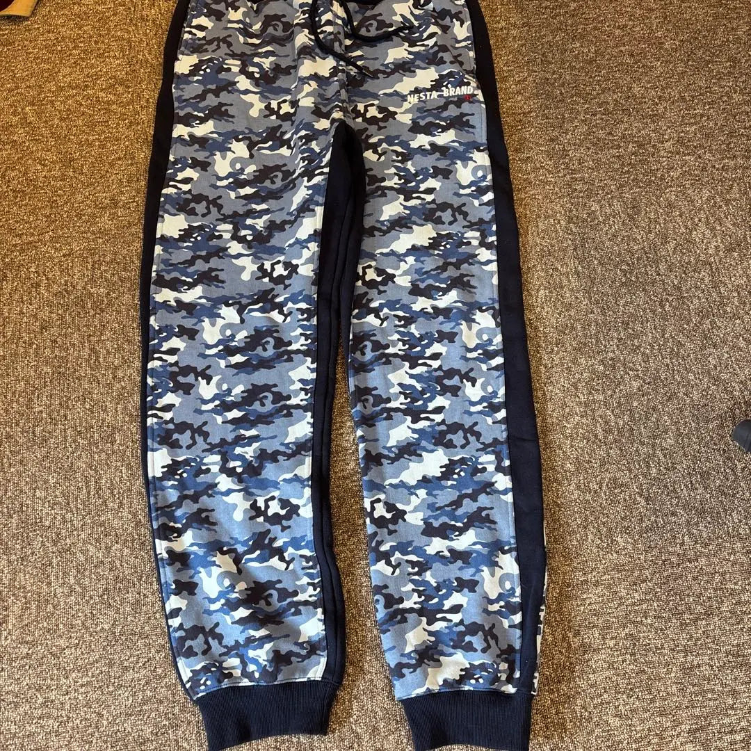 "Good condition" NESTA BRAND Camouflage pattern Blue Stylish Nesta Brand XXL