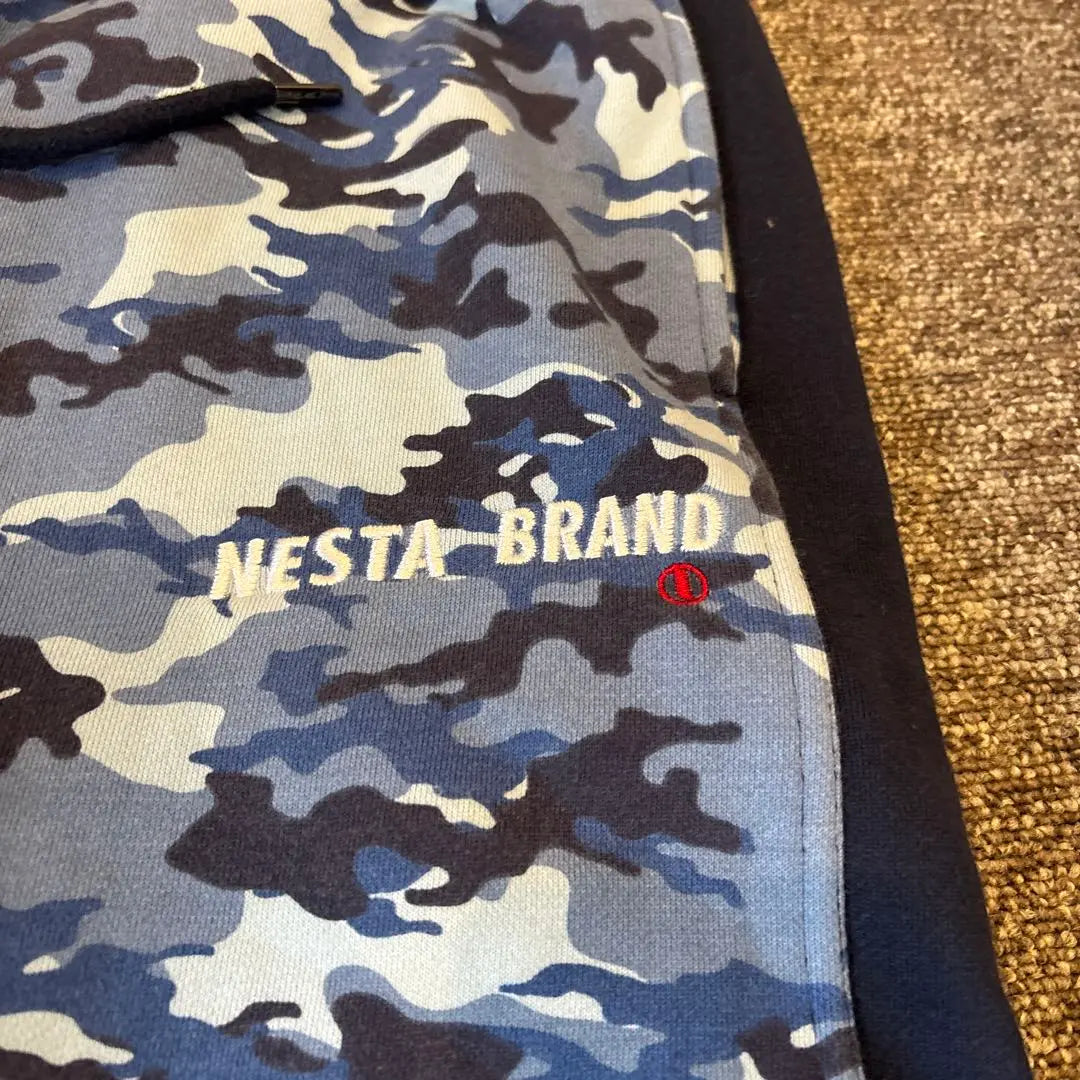 "Good condition" NESTA BRAND Camouflage pattern Blue Stylish Nesta Brand XXL