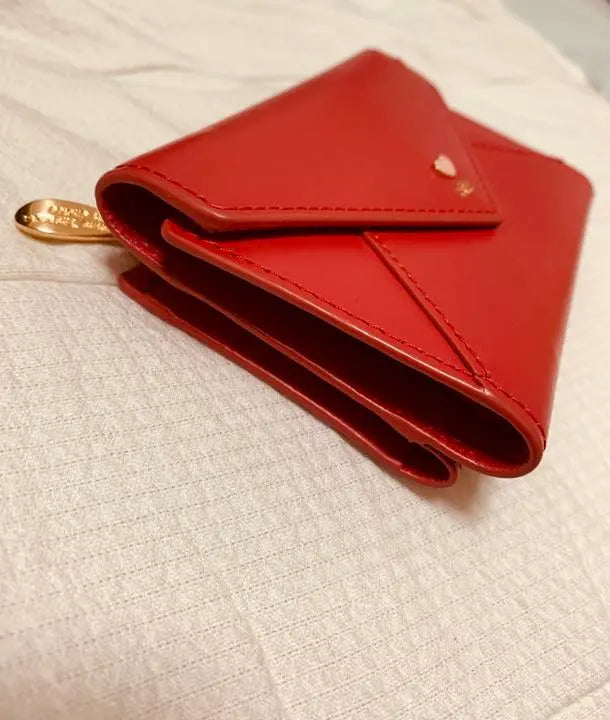 [Samantha Thavasa] Valentine's Style Red Folding Wallet