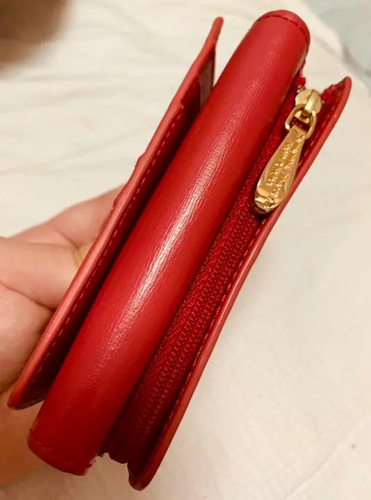 [Samantha Thavasa] Valentine's Style Red Folding Wallet