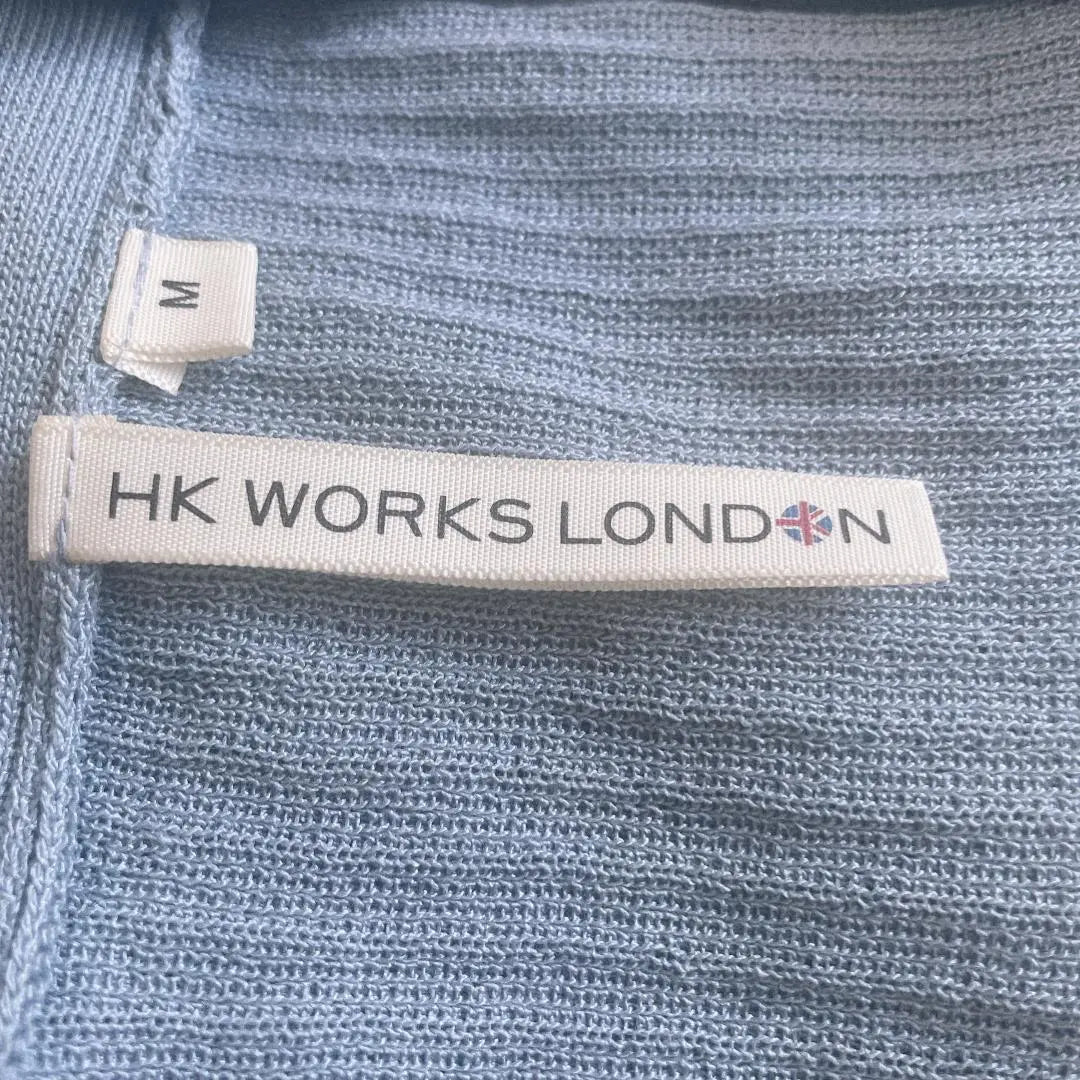 HK Works London Cardigan Rayon Haori Transparent V-neck Spring/Summer