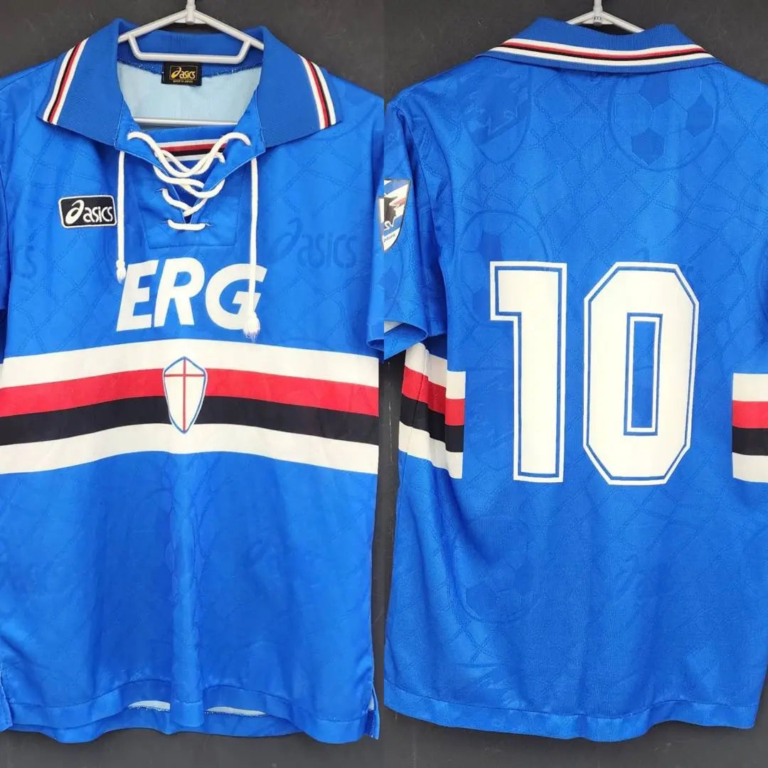 94/95 Sampdoria Mancini Asics Official Uniform at the time