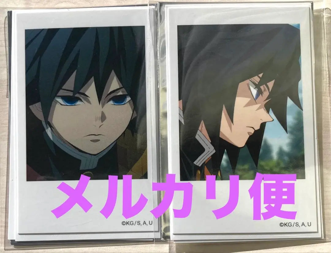 Demon Slayer: Kimetsu no Yaiba ufotable Pillar Cafe Cheki-style Bromide Tomioka Giyuu 2 points