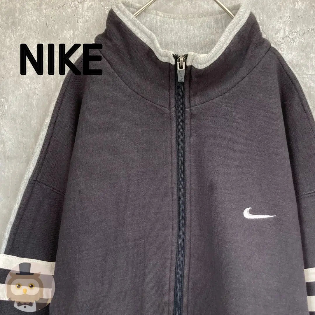 [Etiqueta plateada] Nike Nike Zip -up Blouson Jacket Ropa vieja para hombre | 【銀タグ】NIKE ナイキ ジップ アップ ブルゾン ジャケット メンズ 古着