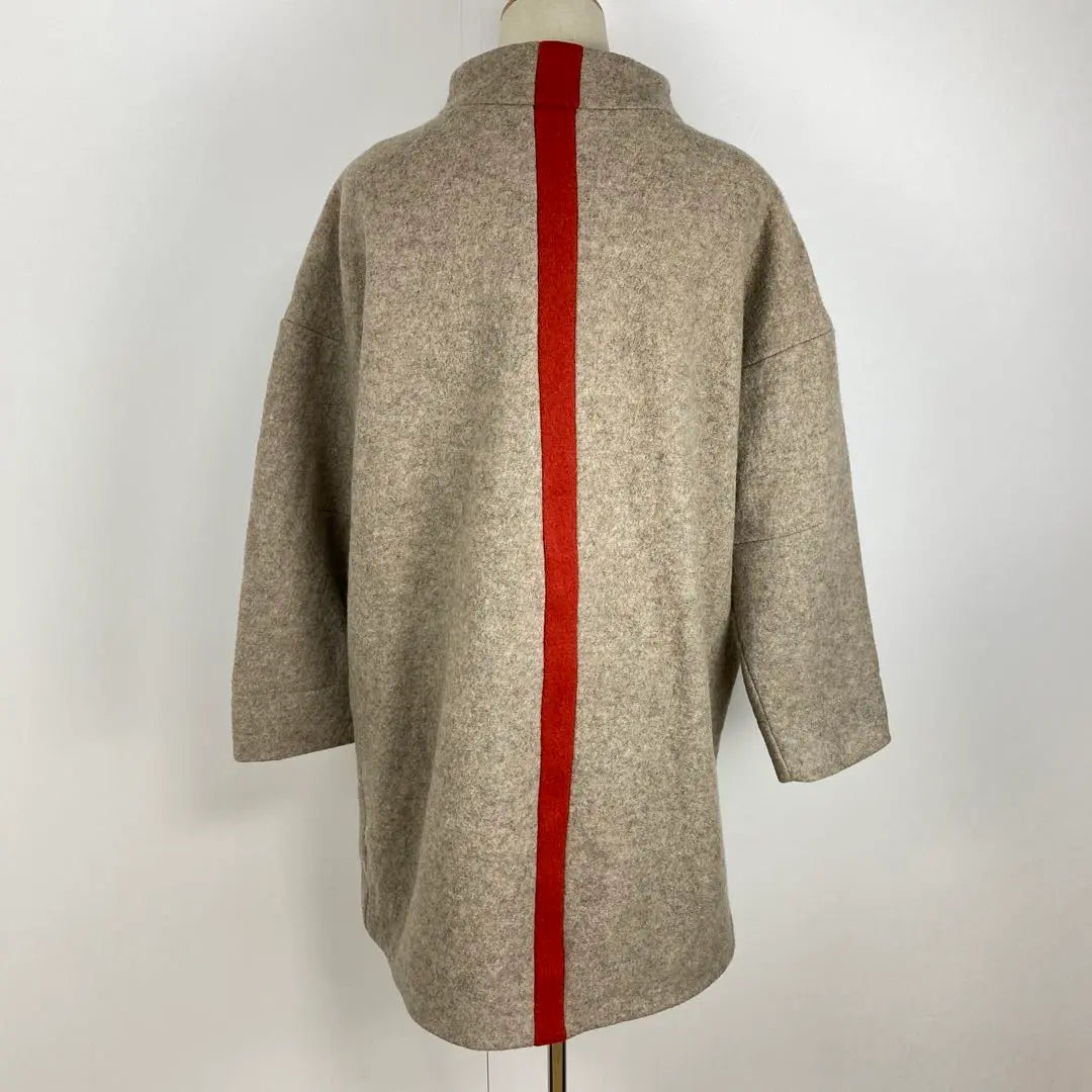 Beautiful condition nop de nod wool coat outerwear M | 美品 nop de nod ノップドゥノッド ウールコート アウター 羽織り M