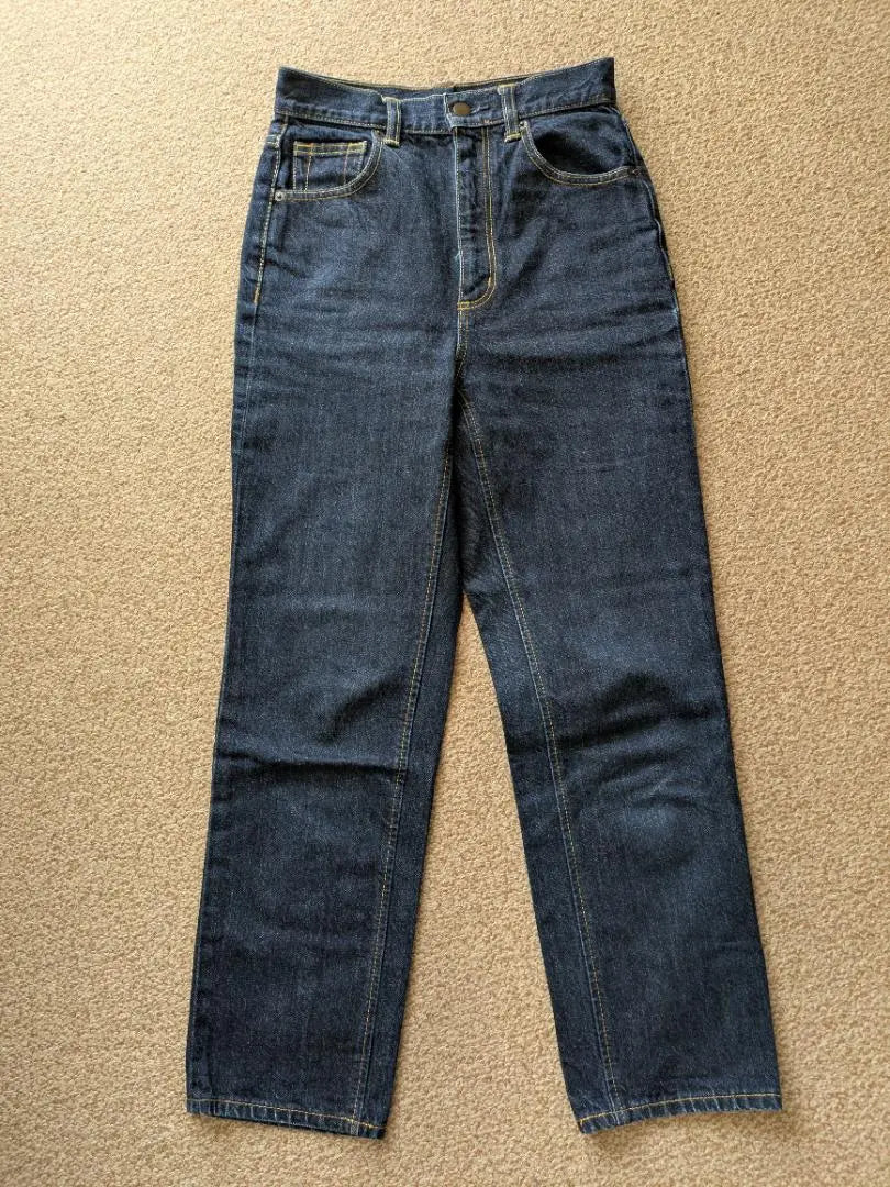 GU Jeans (S) 160-165 Women's Dark Navy