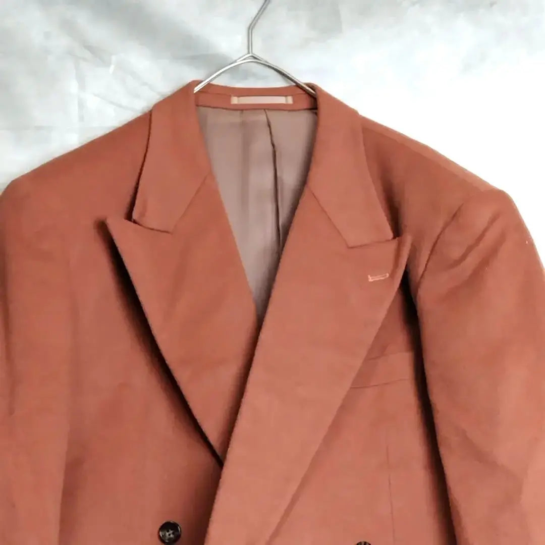 Tailored jacket 100% cashmere double button 4B L