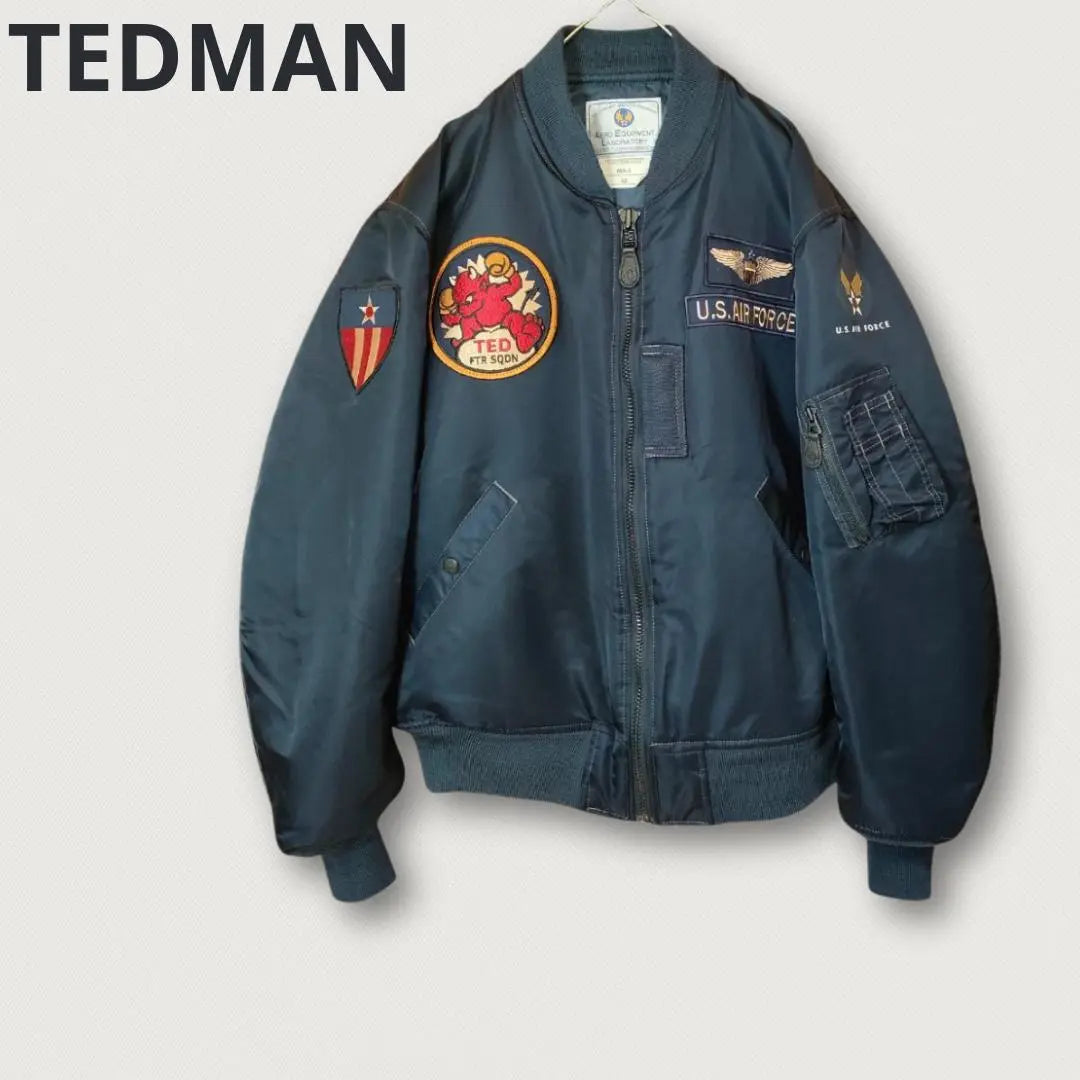 Tedman TEDMAN Chaqueta de vuelo MA-1 Parche | テッドマン TEDMAN フライトジャケット MA-1 ワッペン