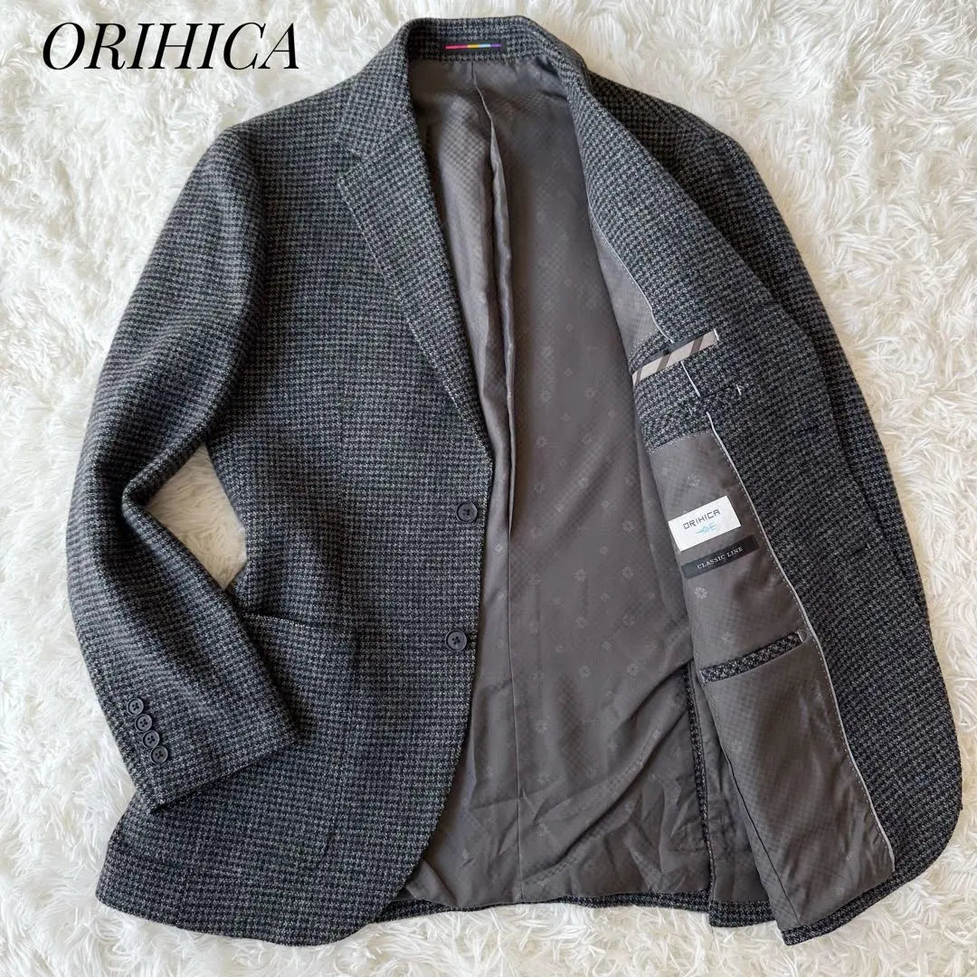 ORIHICA Chaqueta a medida Orihika Espiga M | ORIHICA オリヒカ テーラードジャケット ヘリンボーン M